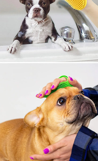 Soft Rubber Pet Grooming Glove