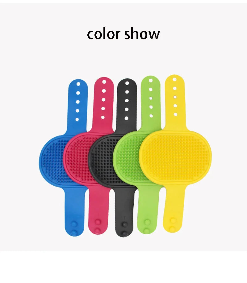 Soft Rubber Pet Grooming Glove