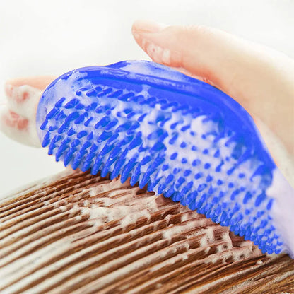 Soft Rubber Pet Grooming Glove