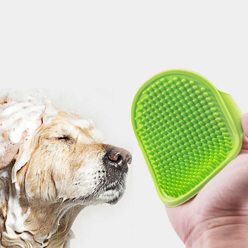 Soft Rubber Pet Grooming Glove