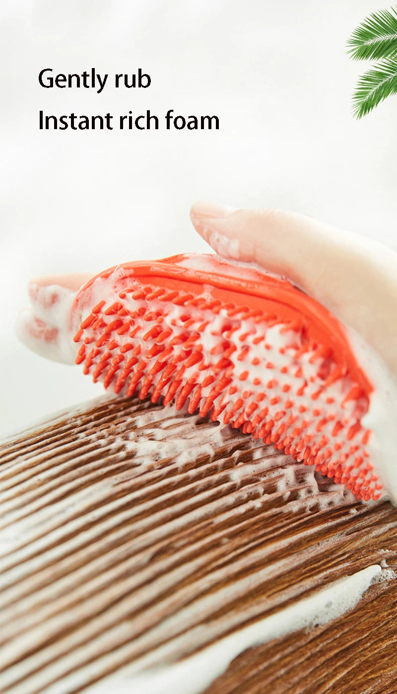 Soft Rubber Pet Grooming Glove