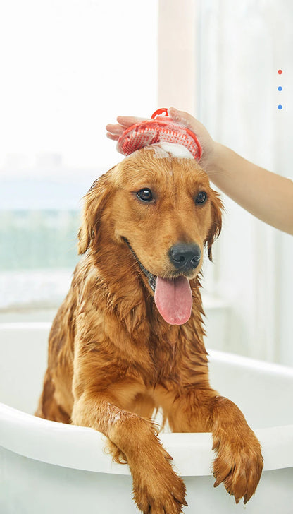 Soft Rubber Pet Grooming Glove